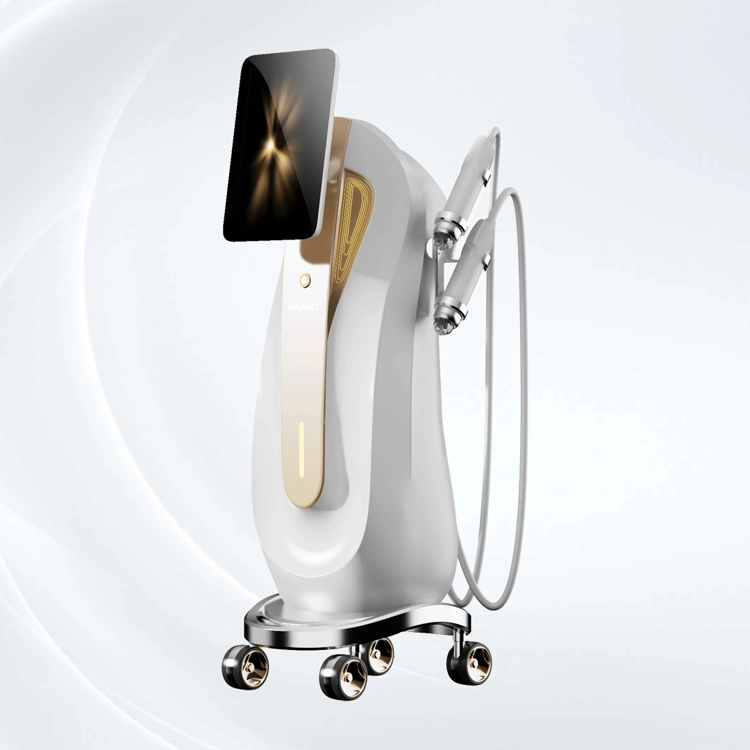 Machine RF fractionnée à micro-aiguille verticale