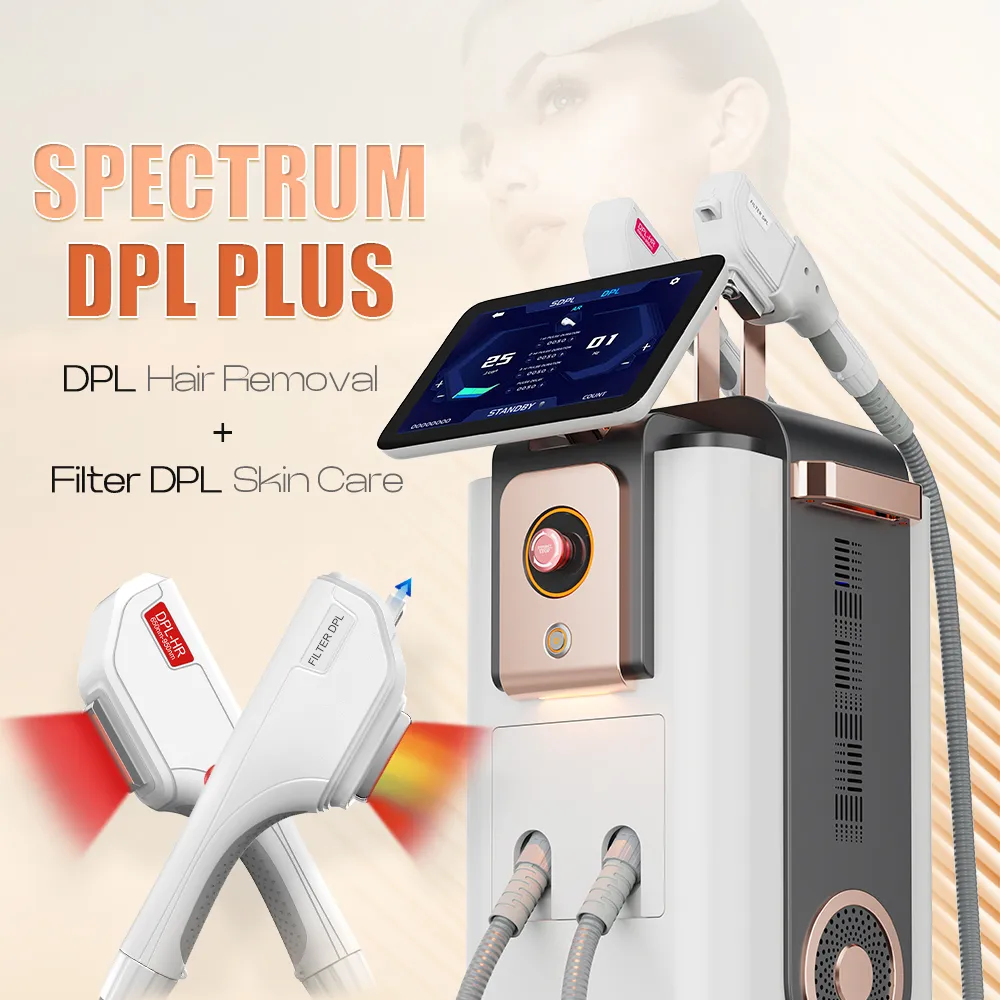 Filtre DPL soins de la peau et machine multifonctionnelle d'épilation au laser DPL