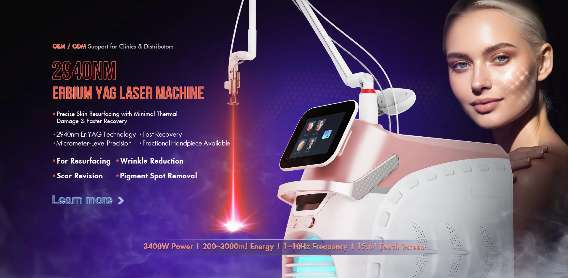 Pourquoi la plate-forme Er:YAG de SANHE Laser 2940nm a construit une solide reconnaissance du marché