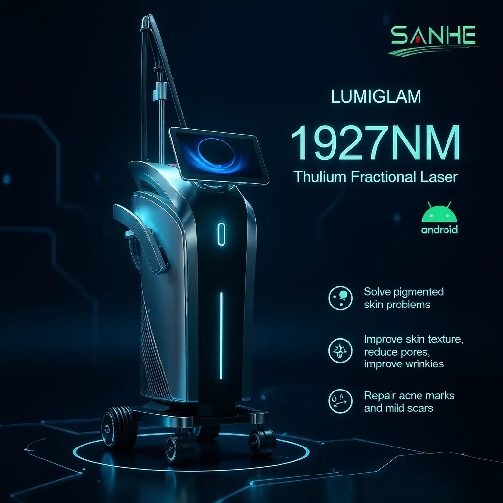 Machine laser fractionnée 1927 1550nm